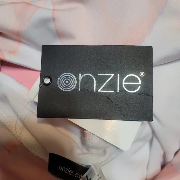 Onzie White Strappy Sports Bra - Picture 4 of 6